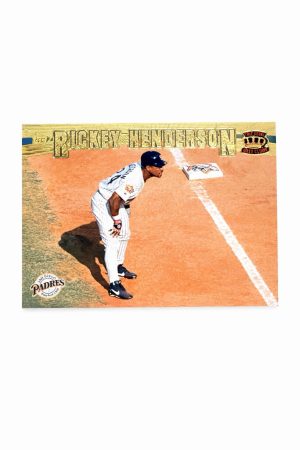 Topps 1997 Rickey Henderson San Diego Padres MLB Baseball Trading Card
