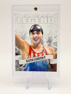 Katie Ledecky Prized Legend Card LOT OF 3 Olympic Swimming Champion Leaf