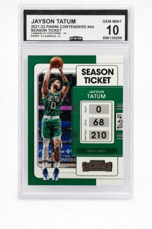 2021-22 Panini Contenders - Jayson Tatum #44
