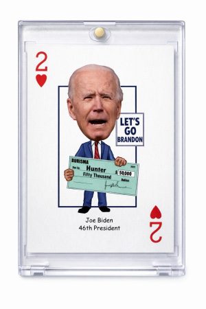 Joe Biden 46th President 2 of Hearts & Vote Trump Non-Sport Trading Card Lot
