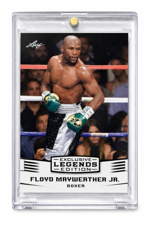 🥊 Floyd Mayweather Jr. – Leaf Exclusive Legends Edition – Licensed Boxer Card