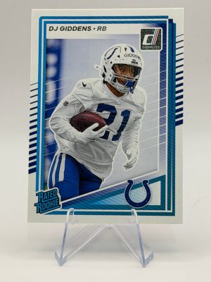 DJ Giddens 2025 Panini Donruss Rated Rookie #364 – Indianapolis Colts RC