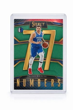Panini 2022-23 Select Luka Dončić Numbers Prizm #10 Dallas Mavericks Basketball