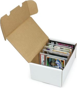 BCW Graded Trading Card Storage Box - Holds 30 Graded Cards or 100 Toploads