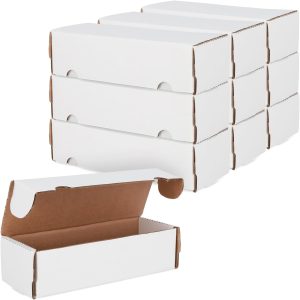 BCW 550 Count Trading Card Storage Box -10 Pack | Cardboard Organizer