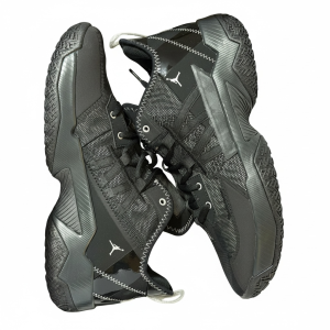 Size 11 - Air Jordan One Take 2 Black Metallic Silver
