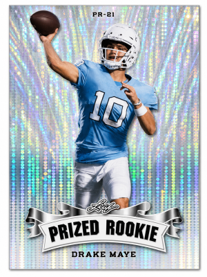 2023 Leaf Special Release - Prized Rookies Drake Maye #07 (RC)