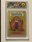 Garbage Pail Kids Paul Bunion 28b Yellow Bordered BGS 8 Near Mint