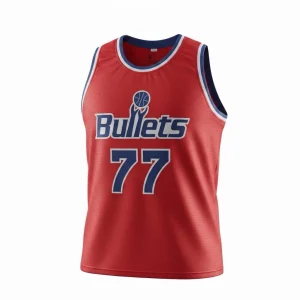 GHEORGHE MURESAN AUTOGRAPHED SIGNED AUTO JERSEY WASHINGTON BULLETS PRIMETIME