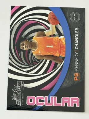 2021-22 Wild Card Alumination - Ocular Kennedy Chandler #AOC-17 Pink Single...