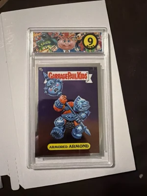 Garbage Pail Kids Armored Armond AN-1a Topps 2024 BGS 9 Mint Slabbed