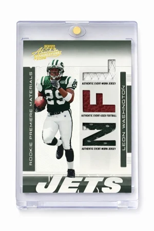 2006 Absolute Rookie Premiere Materials Spectrum Prime #273 Leon Washington /100