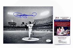 Pedro Guerrero Signed 8x10 Photo Dodgers JSA COA