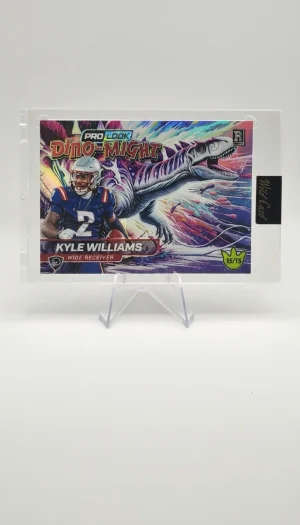 Kyle Williams Dino-Might 15/15 Wild Card Pro-Look Patriots Rare SSP Card
