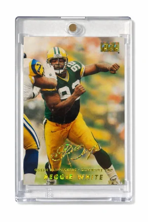 Reggie White 1998 SkyBox Premium #48 – Green Bay Packers Legend – HOF Defensive