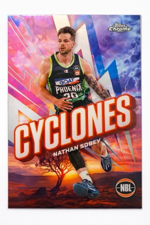 Matthew Dellavedova Cyclones C-23 Topps Chrome NBL Insert Melbourne United