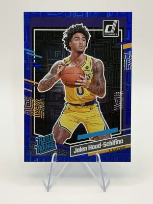 Jalen Hood-Schifino 2023-24 Donruss Rated Rookie Blue Lakers RC #216