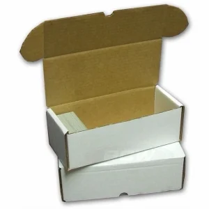 BCW 500 count card box