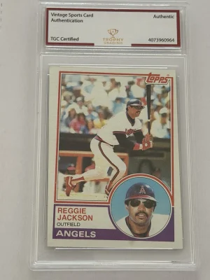 1983 Topps - Reggie Jackson #500