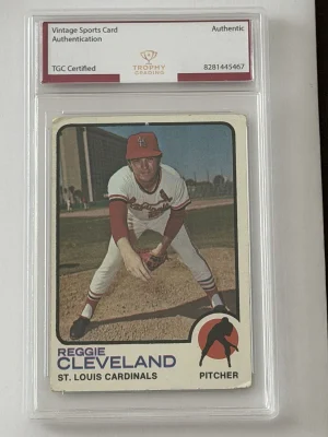 1973 Topps - Reggie Cleveland #104
