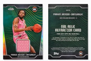 Parker Jackson-Cartwright Relic Refractor NR-PJC Topps Chrome NBL Breakers