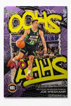 Joe Wieskamp Ooohs And Ahs OA-24 Topps Chrome NBL Insert Phoenix