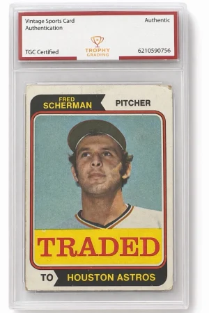 1974 Topps - Traded Fred Scherman #186T