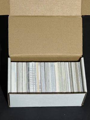 400 Count Of One Piece Cards -mixed w/free slab card