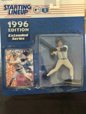 Chad Curtis 1996 Kenner Starting Lineup Extended MLB Detroit Tigers New