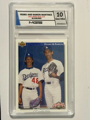 1992 Upper Deck - Bloodlines Pedro Martinez, Ramon Martinez #79 (RC)
