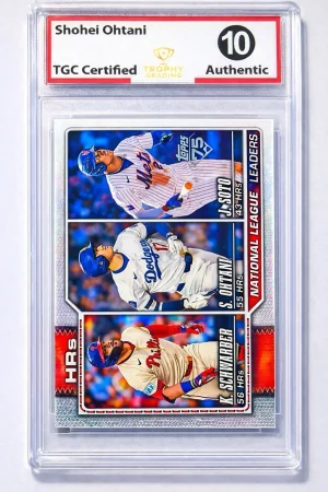 2025 Topps Series 1 - League Leaders Shohei Ohtani, Manny Machado, Willy Adames