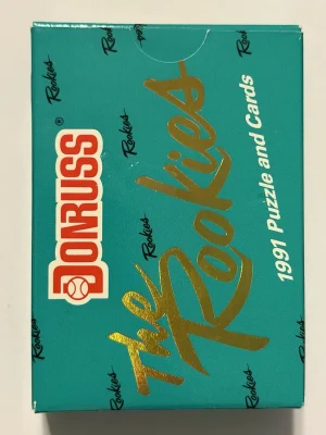 1991 Donruss Baseball The Rookies Complete 56 Card Factory Sealed Set and Puzzle