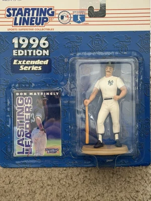Don Mattingly Starting Lineup 1996 Extended Series Yankees Sealed + Card