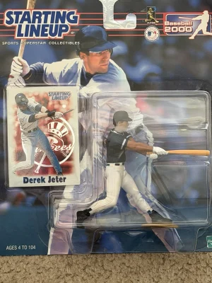 Derek Jeter 2000 Starting Lineup Action Figure - Yankees - Great Condition!