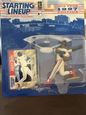 1997 Starting Lineup Albert Belle Chicago White Sox Baseball Figure MLB NEW!