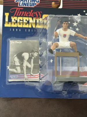 New & Sealed Jim Thorpe 1996 Starting Lineup *Timeless Legends* Track and Field