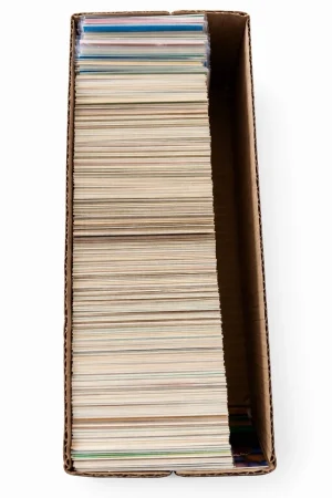 Baseball Card Lot Fleer Topps Score Donruss Mix w/free card slab!