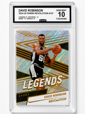 2024-25 Panini Revolution - Legends David Robinson #157 Galactic