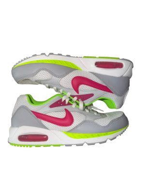 Nike Air Max Correlate Women’s Size 10.5 White Pink Volt Running Shoes