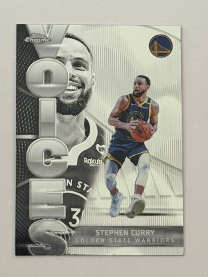 2025-26 Topps Chrome - Voices Stephen Curry #VS-5 Refractor