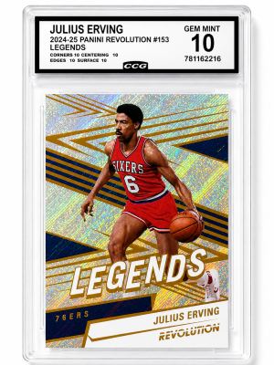 2024-25 Panini Revolution - Legends Julius Erving #153