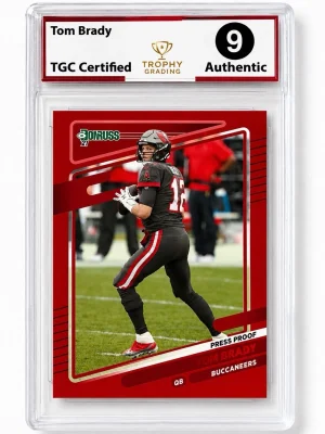 2021 Panini Donruss - Tom Brady #1 Press Proof Red