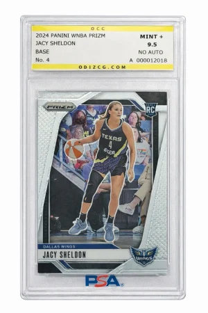 Jacy Sheldon (RC)- 2024 Panini WNBA Prizm OCG-9.5 Mint #4 Dallas Wings